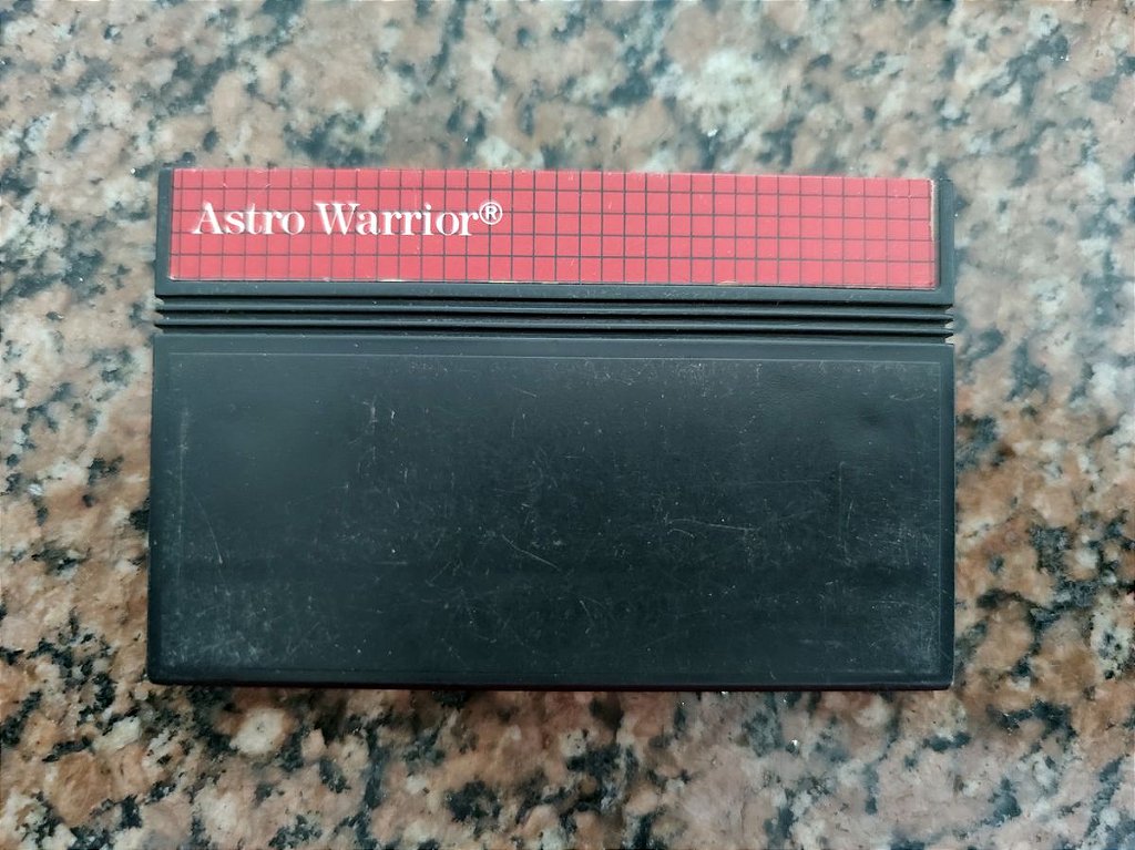 Cartucho Astro Warrior Master System - Seminovo - Original