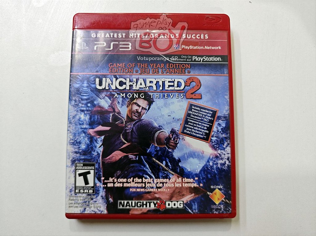 Uncharted 2 Among Thieves -PS3 - Seminovo