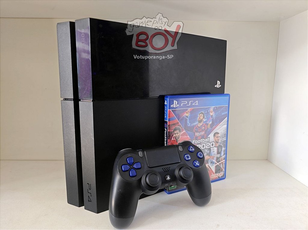 Playstation 4 Fat 500gb ou 1Tb Com 1 Jogo Seminovo